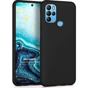 Microsonic Matte Silicone General Mobile GM 21 Pro Siyah Cep Telefonu Kılıfı