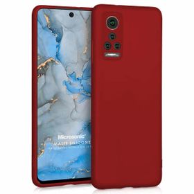 Microsonic Matte Silicone General Mobile GM 22 Pro Kırmızı Cep Telefonu Kılıfı