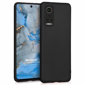 Microsonic Matte Silicone General Mobile GM 22 Pro Siyah Cep Telefonu Kılıfı
