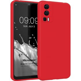 Microsonic Matte Silicone General Mobile GM 23 Kırmızı Cep Telefonu Kılıfı