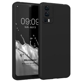 Microsonic Matte Silicone General Mobile GM 23 Siyah Cep Telefonu Kılıfı