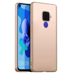 Microsonic Matte Silicone Huawei Mate 30 Lite Gold Cep Telefonu Kılıfı