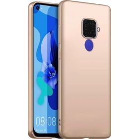 Microsonic Matte Silicone Huawei Mate 30 Lite Gold Cep Telefonu Kılıfı