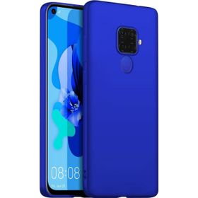 Microsonic Matte Silicone Huawei Mate 30 Lite Mavi Cep Telefonu Kılıfı