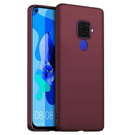 Microsonic Matte Silicone Huawei Mate 30 Lite Mor Cep Telefonu Kılıfı