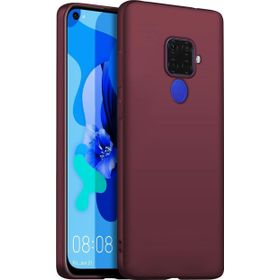 Microsonic Matte Silicone Huawei Mate 30 Lite Mor Cep Telefonu Kılıfı