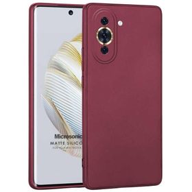 Microsonic Matte Silicone Huawei Nova 10 Cep Telefonu Kılıfı