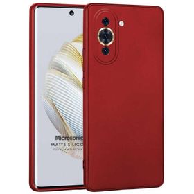 Microsonic Matte Silicone Huawei Nova 10 Cep Telefonu Kılıfı