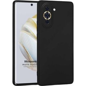 Microsonic Matte Silicone Huawei Nova 10 Cep Telefonu Kılıfı