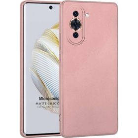 Microsonic Matte Silicone Huawei Nova 10 Cep Telefonu Kılıfı