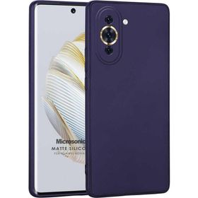 Microsonic Matte Silicone Huawei Nova 10 Cep Telefonu Kılıfı