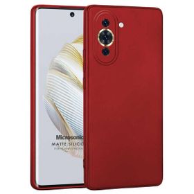 Microsonic Matte Silicone Huawei Nova 10 Kırmızı Cep Telefonu Kılıfı
