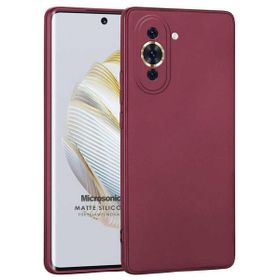 Microsonic Matte Silicone Huawei Nova 10 Mor Cep Telefonu Kılıfı