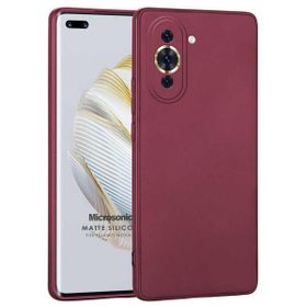 Microsonic Matte Silicone Huawei Nova 10 Pro Mor Cep Telefonu Kılıfı