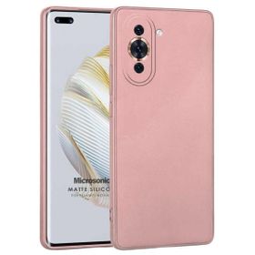 Microsonic Matte Silicone Huawei Nova 10 Pro Rose Gold Cep Telefonu Kılıfı