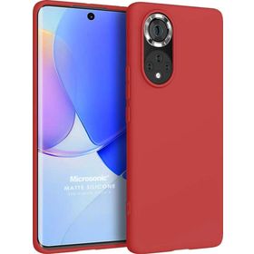 Microsonic Matte Silicone Huawei Nova 9 Kırmızı Kılıf