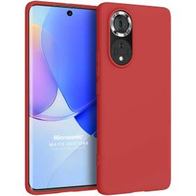 Microsonic Matte Silicone Huawei Nova 9 Kırmızı Kılıf