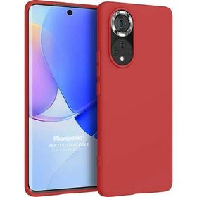 Microsonic Matte Silicone Huawei Nova 9 Kırmızı Kılıf