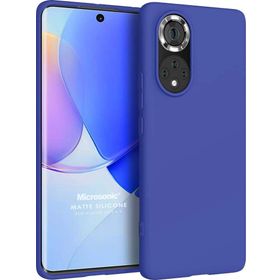 Microsonic Matte Silicone Huawei Nova 9 Lacivert Cep Telefonu Kılıfı