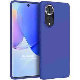 Microsonic Matte Silicone Huawei Nova 9 Lacivert Cep Telefonu Kılıfı