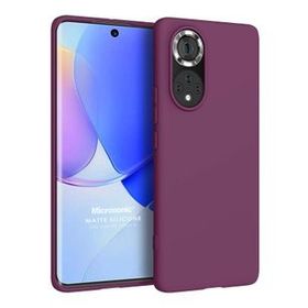 Microsonic Matte Silicone Huawei Nova 9 Mor Cep Telefonu Kılıfı