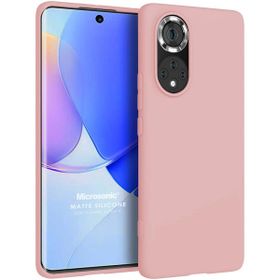 Microsonic Matte Silicone Huawei Nova 9 Rose Gold Cep Telefonu Kılıfı