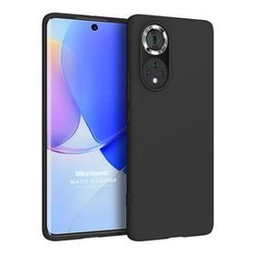 Microsonic Matte Silicone Huawei Nova 9 Siyah Kılıf