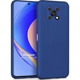 Microsonic Matte Silicone Huawei Nova Y90 Lacivert Kılıf