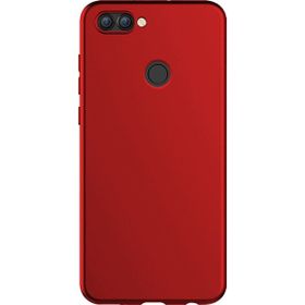 Microsonic Matte Silicone Huawei P Smart Bordo Kırmızı Kılıf