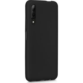 Microsonic Matte Silicone Huawei P Smart Siyah Kılıf