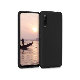 Microsonic Matte Silicone Huawei P Smart Siyah Kılıf