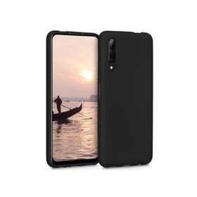 Microsonic Matte Silicone Huawei P Smart Siyah Kılıf