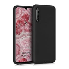 Microsonic Matte Silicone Huawei P Smart Siyah Kılıf