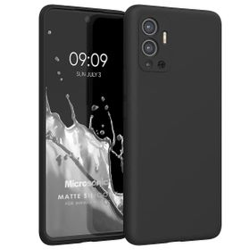 Microsonic Matte Silicone Infinix Hot 12 Siyah Cep Telefonu Kılıfı