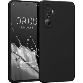 Microsonic Matte Silicone Infinix Hot 20 Siyah Cep Telefonu Kılıfı