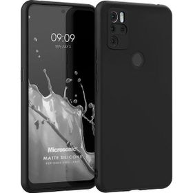 Microsonic Matte Silicone Omix X300 Siyah Cep Telefonu Kılıfı