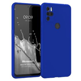 Microsonic Matte Silicone Omix X500 Mavi Cep Telefonu Kılıfı