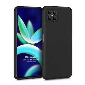 Microsonic Matte Silicone Omix X600 Siyah Kılıf