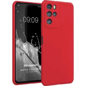 Microsonic Matte Silicone Omix X700 Kırmızı Kılıf