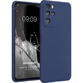Microsonic Matte Silicone Omix X700 Lacivert Kılıf