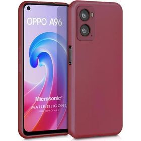 Microsonic Matte Silicone Oppo A36 Mor Cep Telefonu Kılıfı