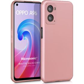 Microsonic Matte Silicone Oppo A36 Rose Gold Cep Telefonu Kılıfı