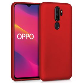 Microsonic Matte Silicone Oppo A9 2020 Kırmızı Kılıf
