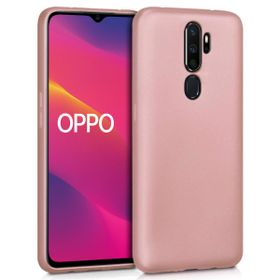 Microsonic Matte Silicone Oppo A9 2020 Rose Gold Cep Telefonu Kılıfı