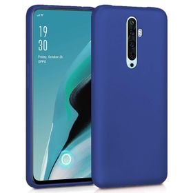 Microsonic Matte Silicone Oppo Reno 2Z Lacivert Kılıf