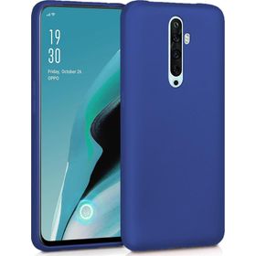Microsonic Matte Silicone Oppo Reno 2Z Lacivert Kılıf
