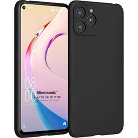 Microsonic Matte Silicone Oukitel C21 Pro Siyah Kılıf