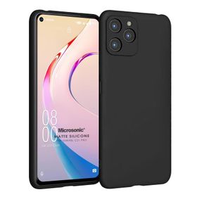 Microsonic Matte Silicone Oukitel C21 Pro Siyah Kılıf
