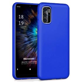 Microsonic Matte Silicone Reeder P13 Blue 2022 Mavi Cep Telefonu Kılıfı
