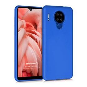 Microsonic Matte Silicone Reeder P13 Blue Max Lite Mavi Cep Telefonu Kılıfı